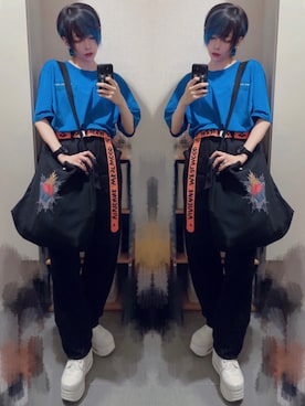 NNTNさん（レディース・163cm）の夏コーディネート