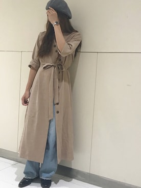 「antic rag（アンティックラグ）のアイテム」を使った、ミヅキさん（レディース・163cm）の秋コーディネート
