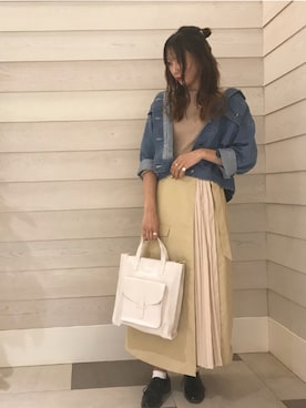 「antic rag（アンティックラグ）のアイテム」を使った、ミヅキさん（レディース・163cm）の冬コーディネート