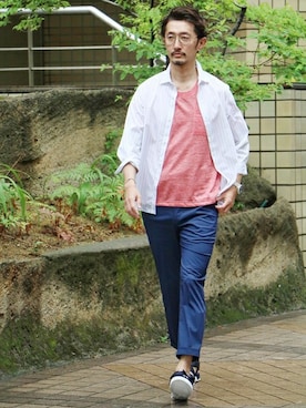 TERAIさん(メンズ・182cm)の夏コーディネート