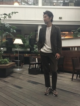 TERAIさん（メンズ・182cm）の秋コーディネート