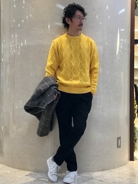 TERAIさん（メンズ・182cm）の冬コーディネート