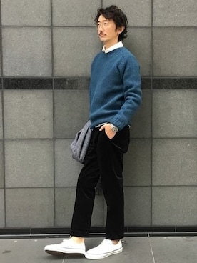 TERAIさん（メンズ・182cm）の冬コーディネート