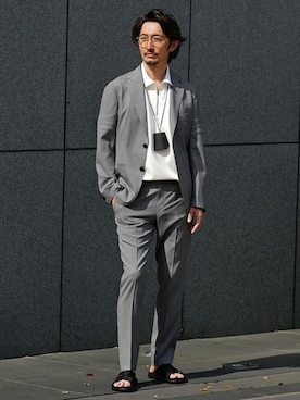 TERAIさん（メンズ・182cm）の春コーディネート