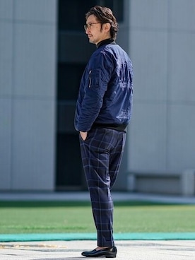 TERAIさん（メンズ・182cm）の秋コーディネート