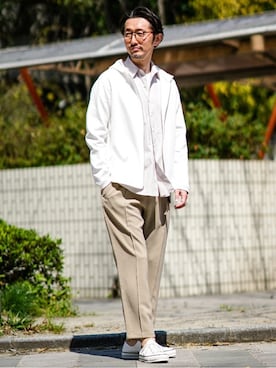 TERAIさん（メンズ・183cm）の春コーディネート