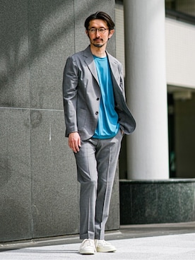 TERAIさん（メンズ・183cm）の春コーディネート