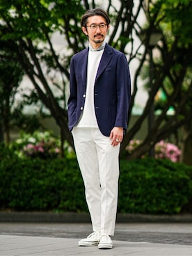 TERAIさん（メンズ・183cm）の春コーディネート