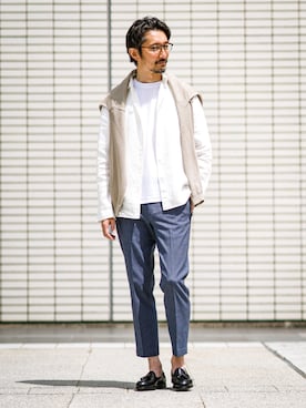 TERAIさん（メンズ・183cm）の春コーディネート