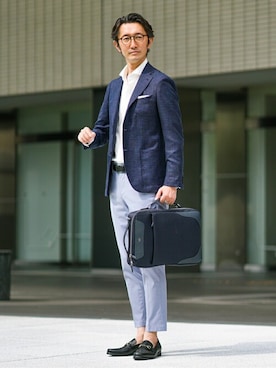 TERAIさん（メンズ・183cm）の夏コーディネート