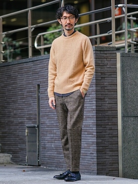 TERAIさん（メンズ・183cm）の冬コーディネート