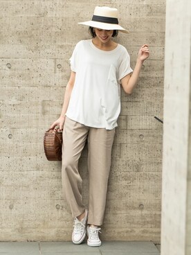 「Re:EDIT(Re:EDIT)」｜reedit_officialさん（レディース・162cm）の春コーディネート