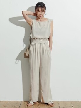 reedit_officialさん（レディース・162cm）の夏コーディネート