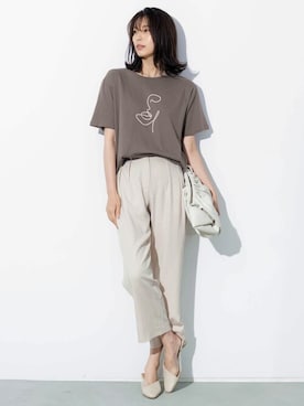 reedit_officialさん（レディース・162cm）の夏コーディネート