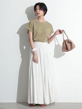 reedit_officialさん（レディース・162cm）の夏コーディネート