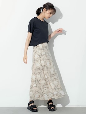 reedit_officialさん（レディース・162cm）の夏コーディネート