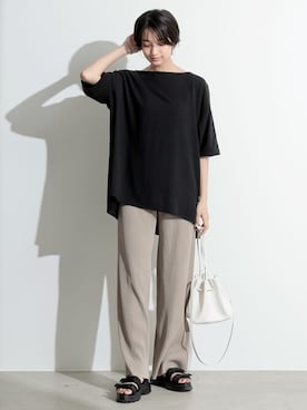 reedit_officialさん（レディース・162cm）の夏コーディネート