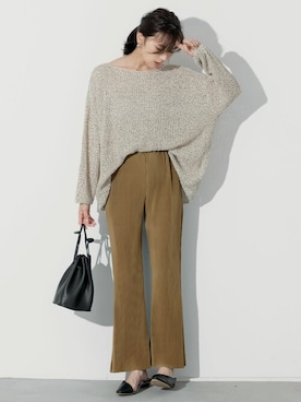 「プリーツ」｜reedit_officialさん（レディース・162cm）の夏コーディネート