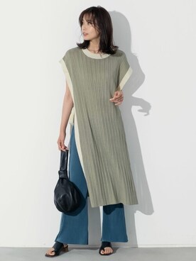 reedit_officialさん（レディース・162cm）の夏コーディネート