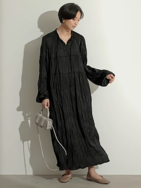 「Re:EDIT（リエディ）のアイテム（バッグ）」を使った、reedit_officialさん（レディース・162cm）の秋コーディネート