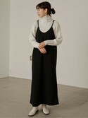 セール ジョーゼットポンチロングキャミワンピース ワンピース Re Edit リエディ のファッション通販 Zozotown