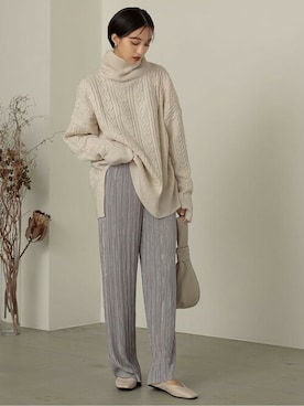 reedit_officialさん（レディース・162cm）の秋コーディネート