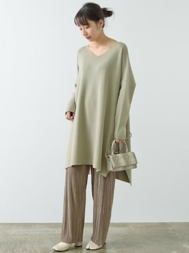 reedit_officialさん（レディース・162cm）の冬コーディネート