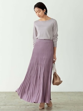 「くすみカラー」｜reedit_officialさん（レディース・162cm）の冬コーディネート