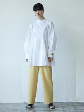「Re:EDIT（リエディ）のアイテム（リング）」を使った、reedit_officialさん（レディース・162cm）の冬コーディネート