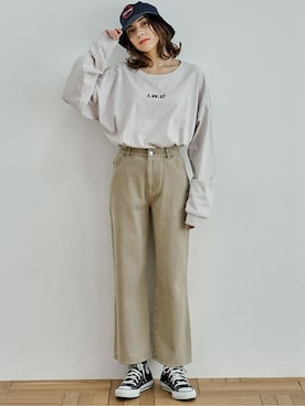 reedit_officialさん(レディース・162cm)の冬コーディネート