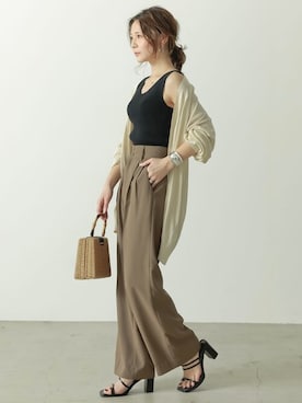 reedit_officialさん（レディース・162cm）の春コーディネート