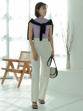 reedit_officialさん（レディース・162cm）の春コーディネート