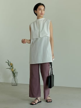 reedit_officialさん（レディース・162cm）の夏コーディネート