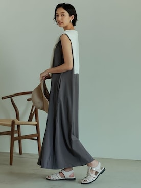 reedit_officialさん（レディース・162cm）の夏コーディネート