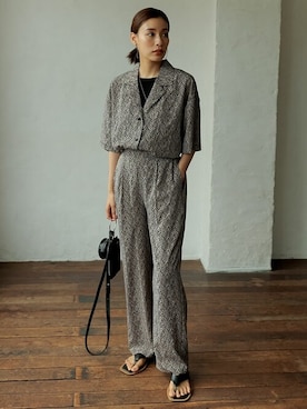 reedit_officialさん（レディース・162cm）の夏コーディネート