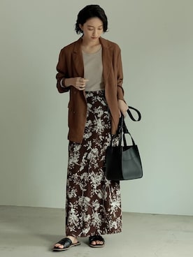 「ナロースカート」｜reedit_officialさん（レディース・162cm）の夏コーディネート