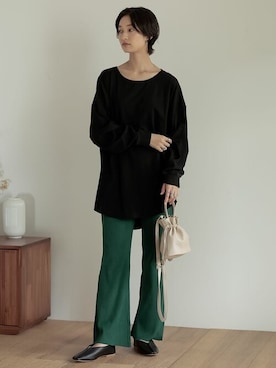 reedit_officialさん（レディース・162cm）の夏コーディネート