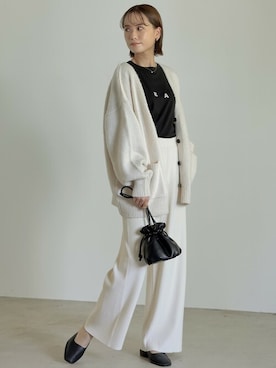 「Re:EDIT（リエディ）のアイテム（バッグ）」を使った、reedit_officialさん（レディース・162cm）の秋コーディネート