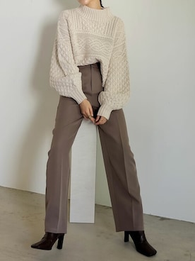 reedit_officialさん（レディース・162cm）の秋コーディネート