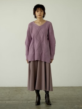 「リエディ」｜「アイテム（アクセサリー）」を使った、reedit_officialさん（レディース・162cm）の秋コーディネート