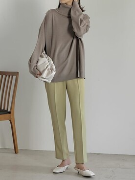 reedit_officialさん（レディース・162cm）の秋コーディネート