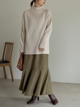 reedit_officialさん（レディース・162cm）の秋コーディネート