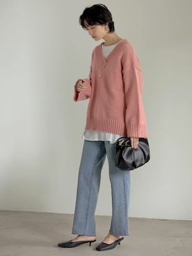 reedit_officialさん（レディース・162cm）の秋コーディネート