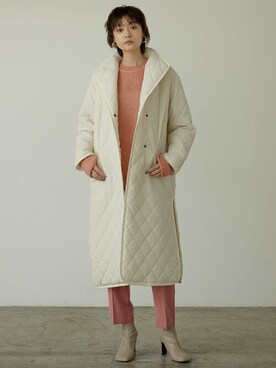 「リエディ」｜「アイテム（その他アウター）」を使った、reedit_officialさん（レディース・162cm）の秋コーディネート