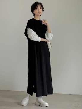 reedit_officialさん（レディース・162cm）の秋コーディネート