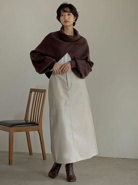 reedit_officialさん（レディース・162cm）の秋コーディネート