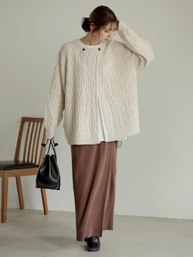 reedit_officialさん（レディース・162cm）の秋コーディネート