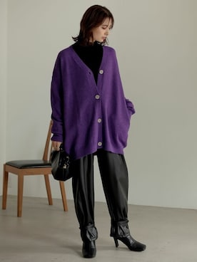 「Re:EDIT（リエディ）のアイテム」を使った、reedit_officialさん（レディース・162cm）の秋コーディネート