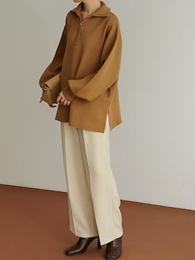 reedit_officialさん（レディース・162cm）の冬コーディネート