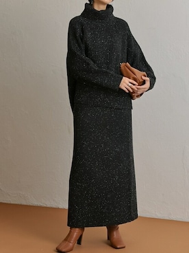 「ニットアップ」｜reedit_officialさん（レディース・162cm）の冬コーディネート